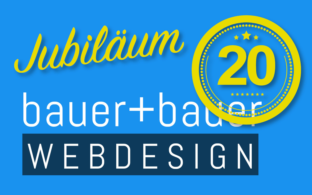 20 jähriges Firmenjubiläum