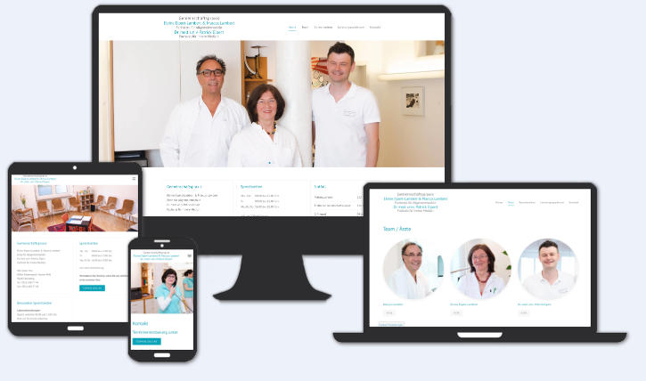 Website für Hausärzte eipert-lambert-und-lambert.de