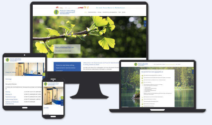 Website für Praxis Dr. med. Heiko Hilling, Osnabrück 