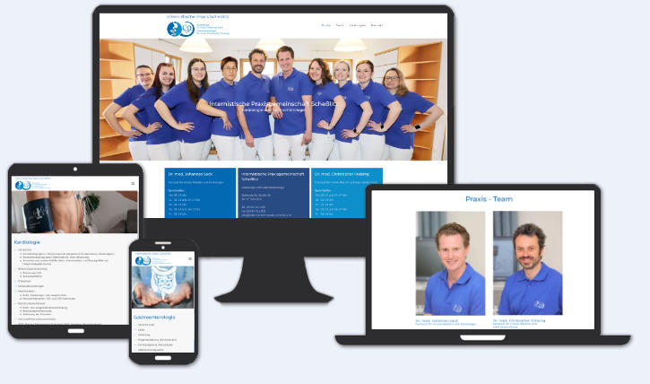 Website für Arbeitsmedizin Bamberg