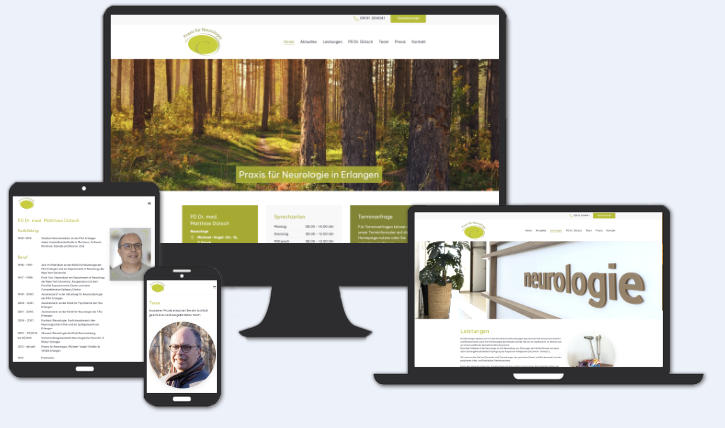 Website für MKG Praxis Prof. Schlegel & Kollegen