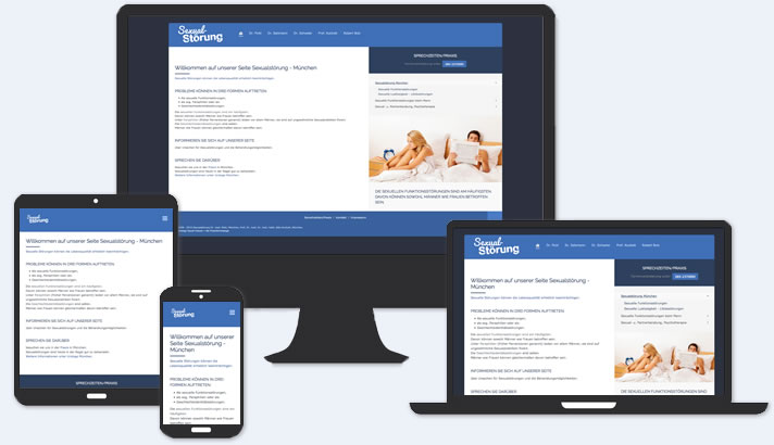 Webseite für Sexualmedizin - Sexualstörung München