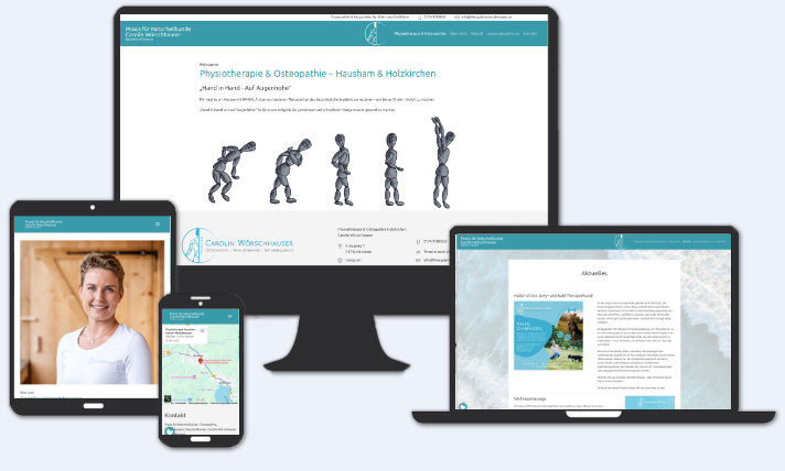 Homepage für Praxis Löffler Naturheilkunde & Ästhetik