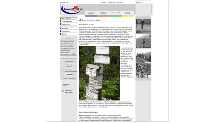 Homebage bewusst aktiv Zapfendorf