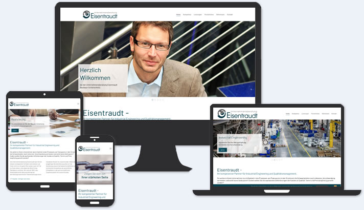 Homepage Unternehmensberatung Eisentraudt, Neuhaus-Schierschnitz