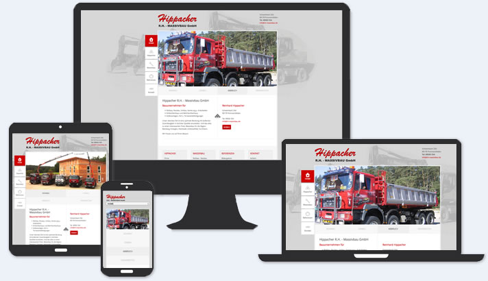 Homepage Bauunternehmen Pommersfelden / Bamberg